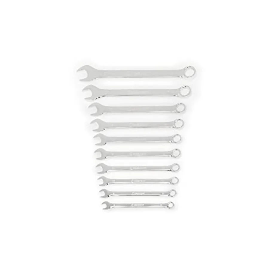 10 Piece 12 Point Metric Combination Wrench Set - CCWS3-05