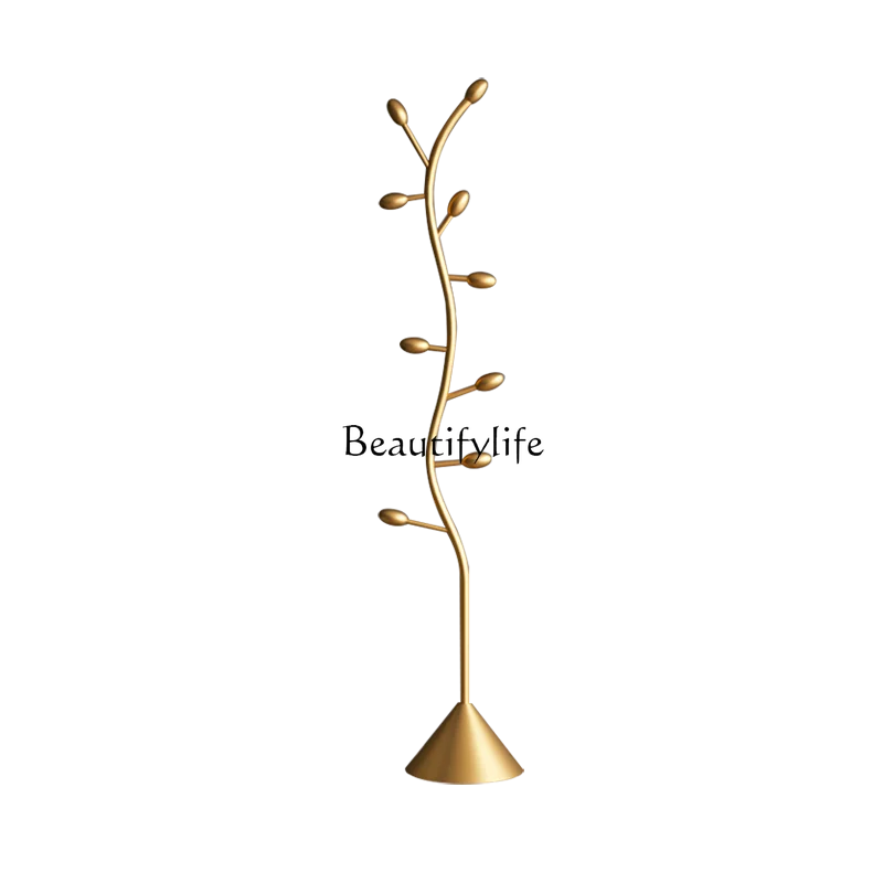 Floor-to-ceiling bedroom bedside clothes artifact Italian light luxury household high-end simple coat rack
Floor-to-ceiling bedroom bedside clothes artifact Italian light luxury household high-end simple coat rack