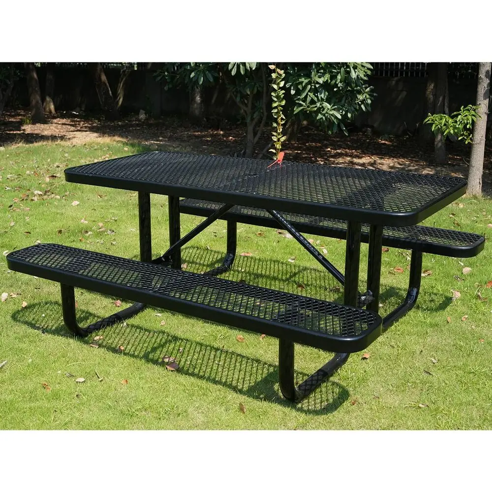 Acacia Wood Picnic Table with Umbrella Hole, 70 x 30 Outdoor Picnic Tables with Benches for 68 Persons, 1600 LBS Max Load, Meta
Acacia Wood Picnic Table with Umbrella Hole, 70 x 30 Outdoor Picnic Tables with Benches for 68 Persons, 1600 LBS Max Load, Meta
