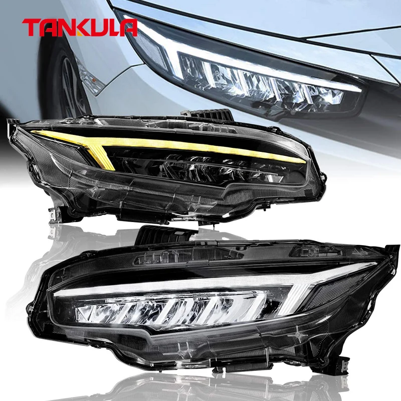 Auto Modification Headlamps Head Lamp Headlight Matrix Car Head Light Headlamps for Honda Civic 2016 2017 2018 2019 2020
Auto Modification Headlamps Head Lamp Headlight Matrix Car Head Light Headlamps for Honda Civic 2016 2017 2018 2019 2020