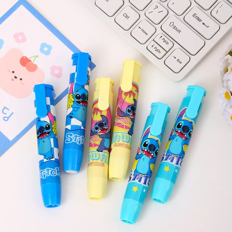 12pcs/lot New Disney Stitch Press Eraser Cute Writing Drawing Pencil Erasers Stationery For Kids Gifts School Supplies
12pcs/lot New Disney Stitch Press Eraser Cute Writing Drawing Pencil Erasers Stationery For Kids Gifts School Supplies