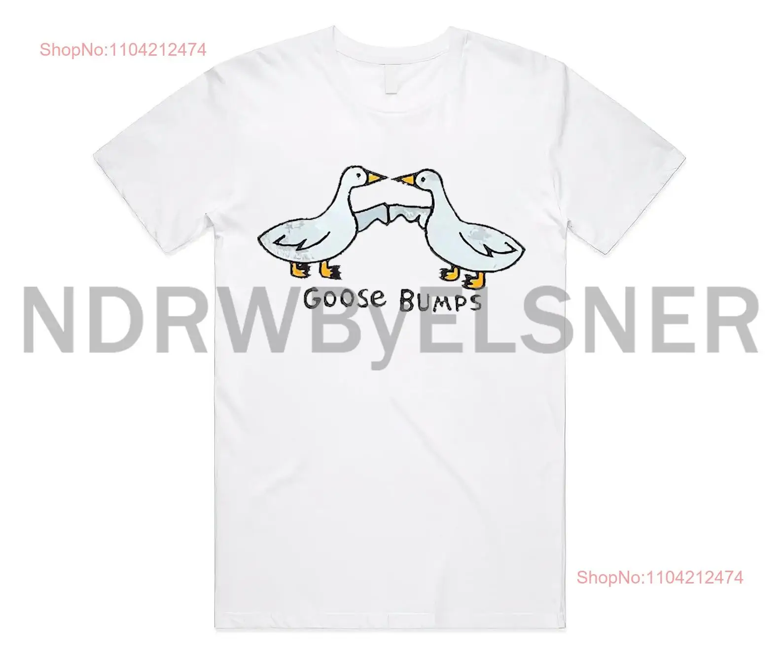 Футболка Goose Bumps Silly Funny для Хэллоуина с длинными или короткими рукавами
Футболка Goose Bumps Silly Funny для Хэллоуина с длинными или короткими рукавами