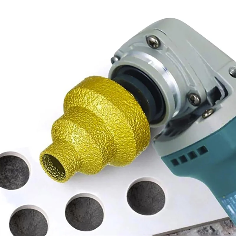 A03F-Three-Step Diamond Drill Bit M10 Brazed Diamond Tower Drill For Metal, Concrete, Tile & Stone
A03F-Three-Step Diamond Drill Bit M10 Brazed Diamond Tower Drill For Metal, Concrete, Tile & Stone