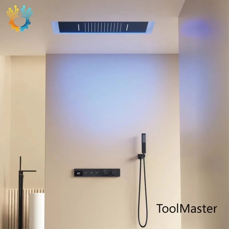 【2026】Intelligent Digital Display Luxury White Brass Shower System With Hidden Design Dual Control Of Hot & Cold Wall Mounted Fa
【2026】Intelligent Digital Display Luxury White Brass Shower System With Hidden Design Dual Control Of Hot & Cold Wall Mounted Fa