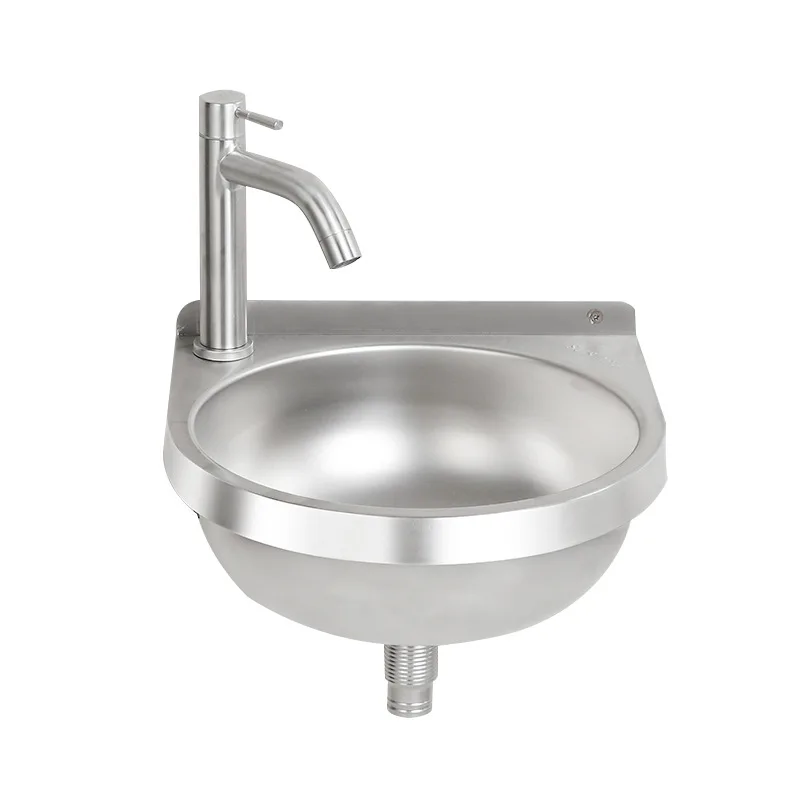 Маленькая настенная раковина из нержавеющей стали 304 для балкона или ванной комнаты, простая раковина для умывания.
Маленькая настенная раковина из нержавеющей стали 304 для балкона или ванной комнаты, простая раковина для умывания.