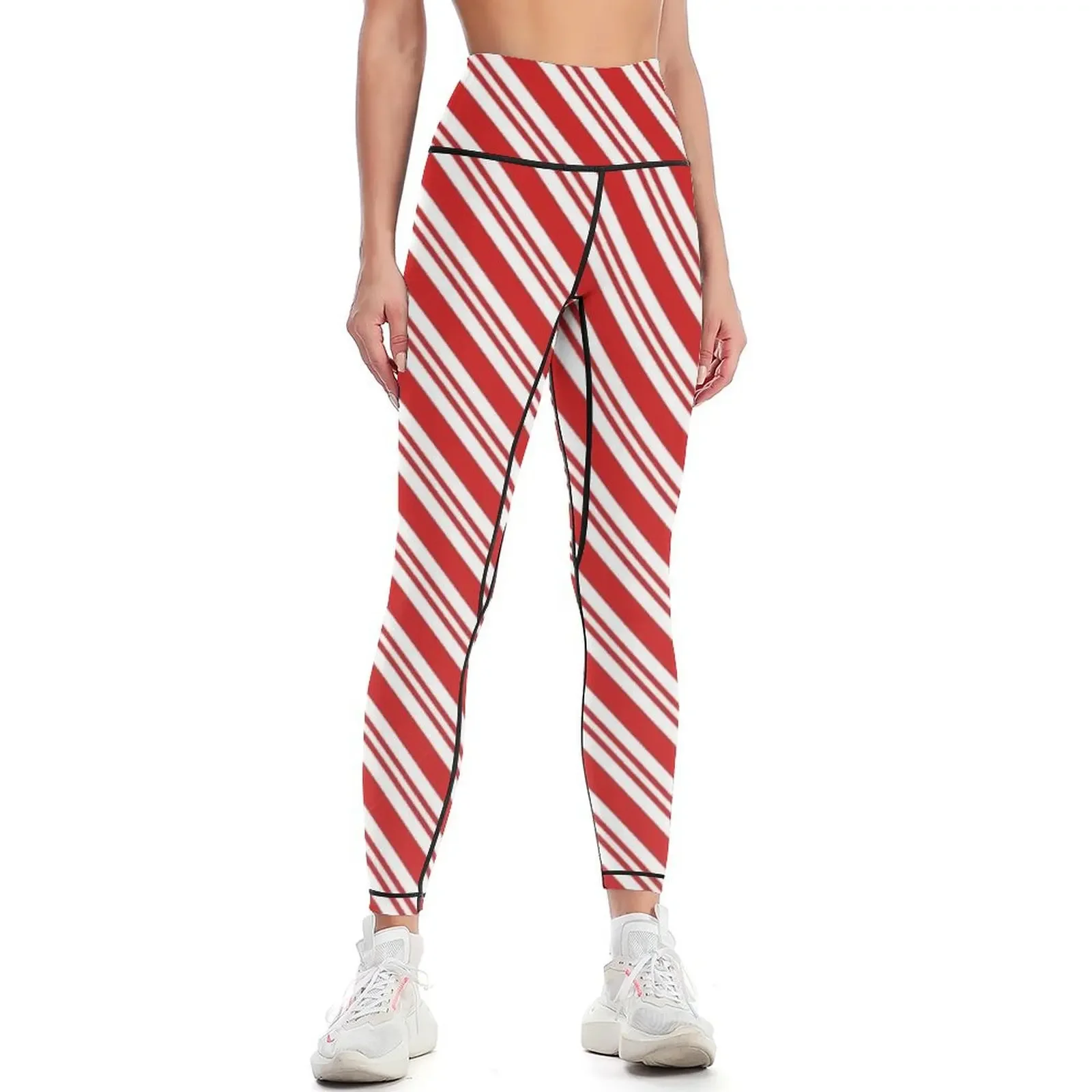 Candy Cane Leggings Jogger pants exercise clothing for Tight fitting woman Women's pants Womens Leggings
Candy Cane Leggings Jogger pants exercise clothing for Tight fitting woman Women's pants Womens Leggings