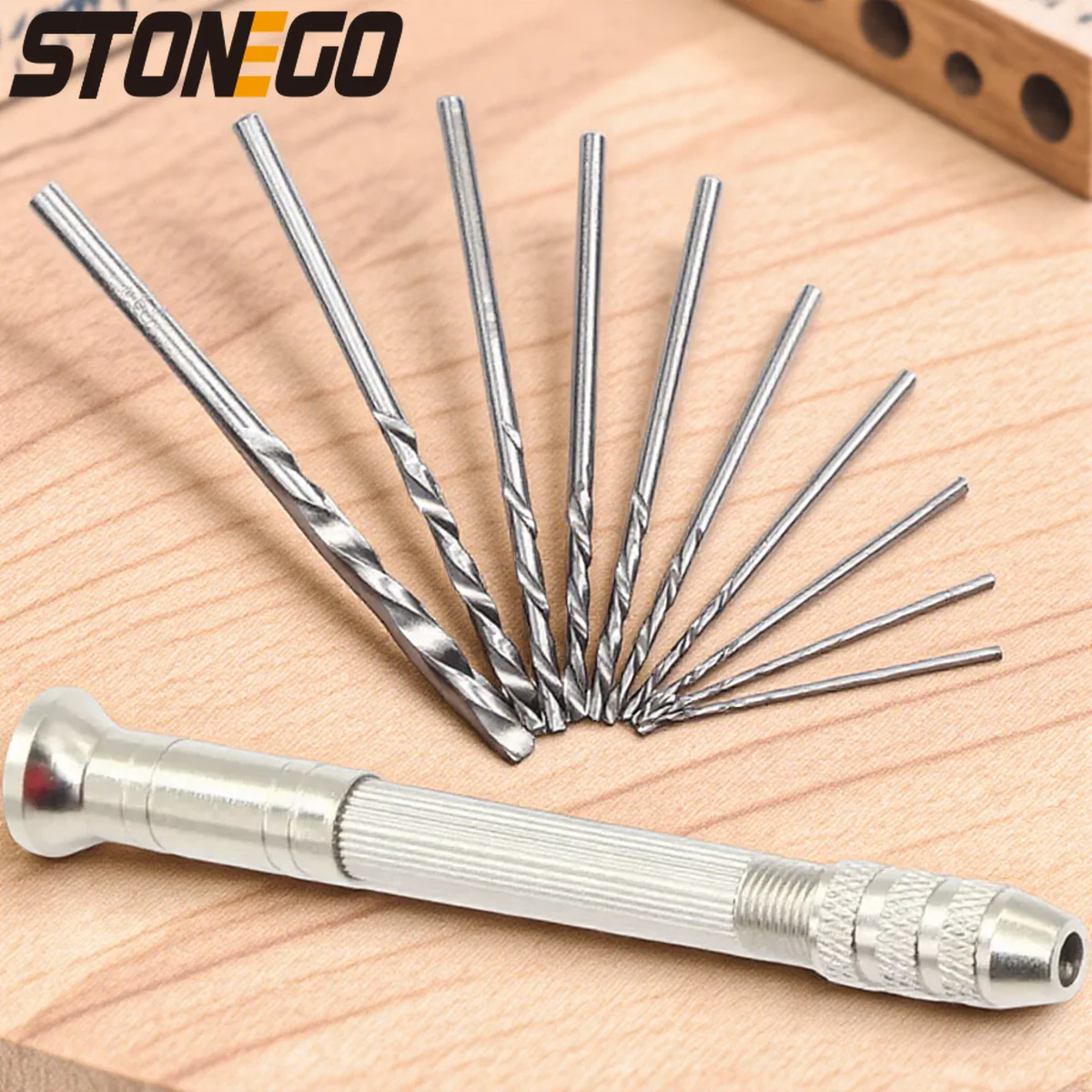 KISMIS Миниатюрный набор ручных сверл из алюминиевого сплава с бесключевым патроном и спиральными сверлами Портативный беспроводной электроинструмент
KISMIS Миниатюрный набор ручных сверл из алюминиевого сплава с бесключевым патроном и спиральными сверлами Портативный беспроводной электроинструмент