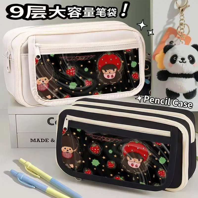 Monchichi lovely surrounding students pen bag large capacity middle and high school girls boys storage pencil case pencil case
Monchichi lovely surrounding students pen bag large capacity middle and high school girls boys storage pencil case pencil case