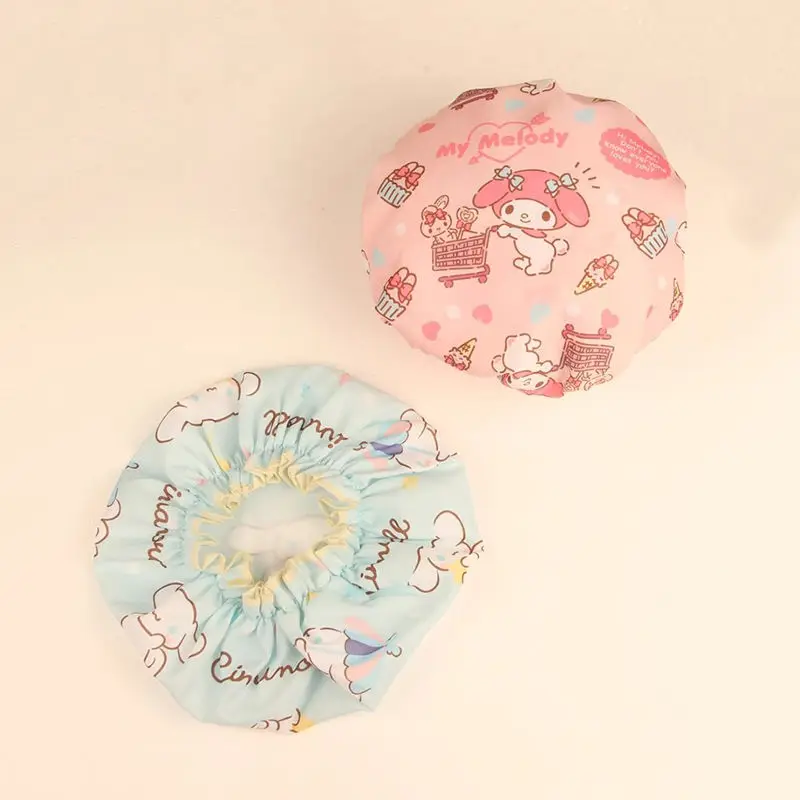 Sanrio Cute Innovation Kawaii Cinnamoroll Double Layer Cartoon Melody Shower Cap Waterproof Dustproof Cap Anime Accessory Gift
Sanrio Cute Innovation Kawaii Cinnamoroll Double Layer Cartoon Melody Shower Cap Waterproof Dustproof Cap Anime Accessory Gift
