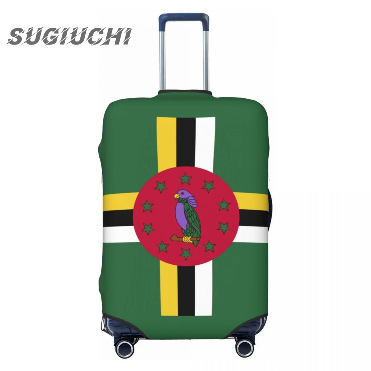 Dominica Country Flag Luggage Cover Suitcase Travel Accessories Printed Elastic Dust Cover Bag Trolley Case Protective
Dominica Country Flag Luggage Cover Suitcase Travel Accessories Printed Elastic Dust Cover Bag Trolley Case Protective