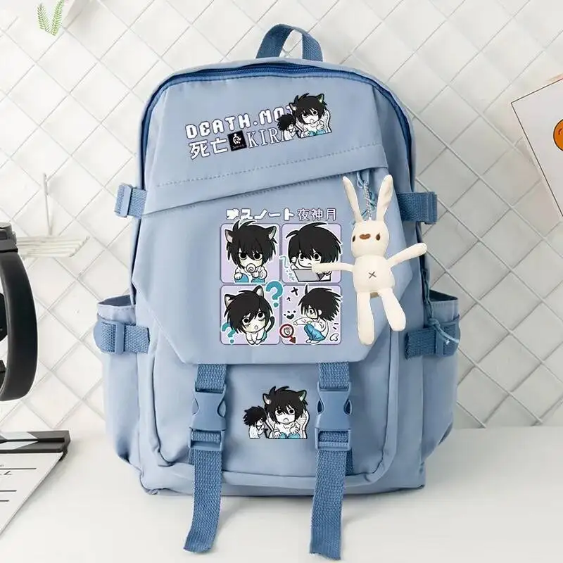 Anime Game Black Baige Blue Green Death Note Desu Noto Student School BagsLarge Capacity Mochilas Backpacks
Anime Game Black Baige Blue Green Death Note Desu Noto Student School BagsLarge Capacity Mochilas Backpacks