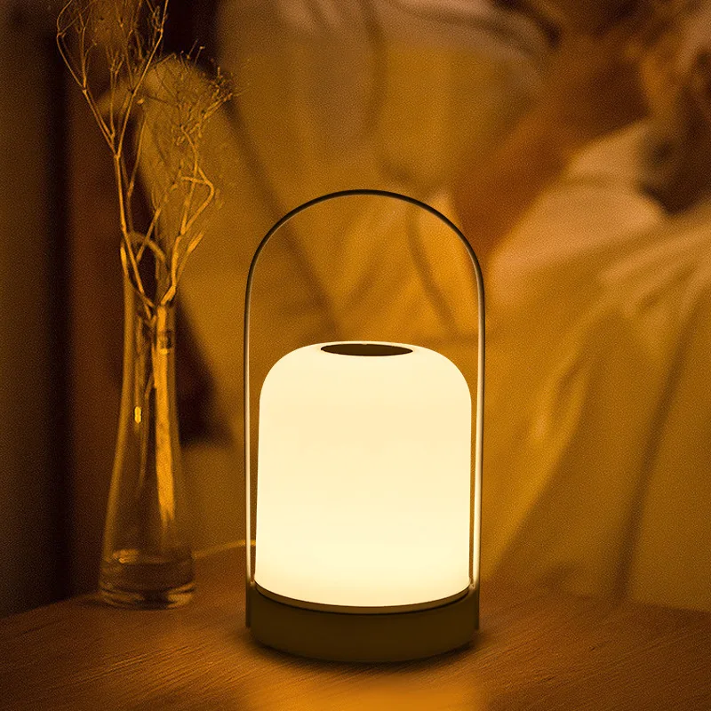 Creative Modern ABS Rechargeable LED Portable Touch Dimmable Table Lamp Camping Bedroom Bedside Desktop Novelty Decor New
Creative Modern ABS Rechargeable LED Portable Touch Dimmable Table Lamp Camping Bedroom Bedside Desktop Novelty Decor New