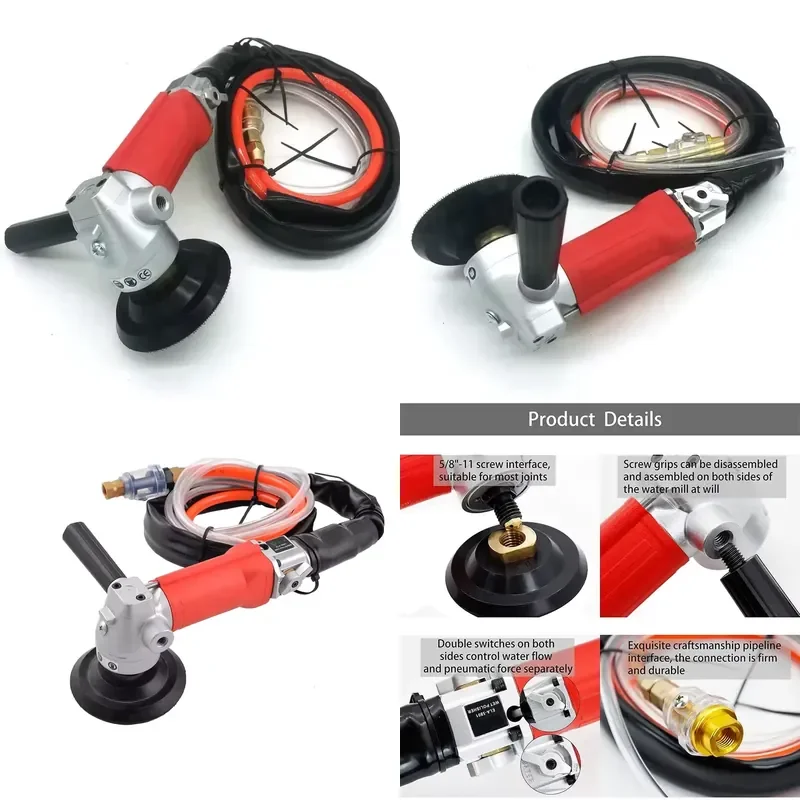 Wholesale Stone Concrete Water Sander Pneumatic Wet air Polishing Machine for Marble Granite Stone
Wholesale Stone Concrete Water Sander Pneumatic Wet air Polishing Machine for Marble Granite Stone
