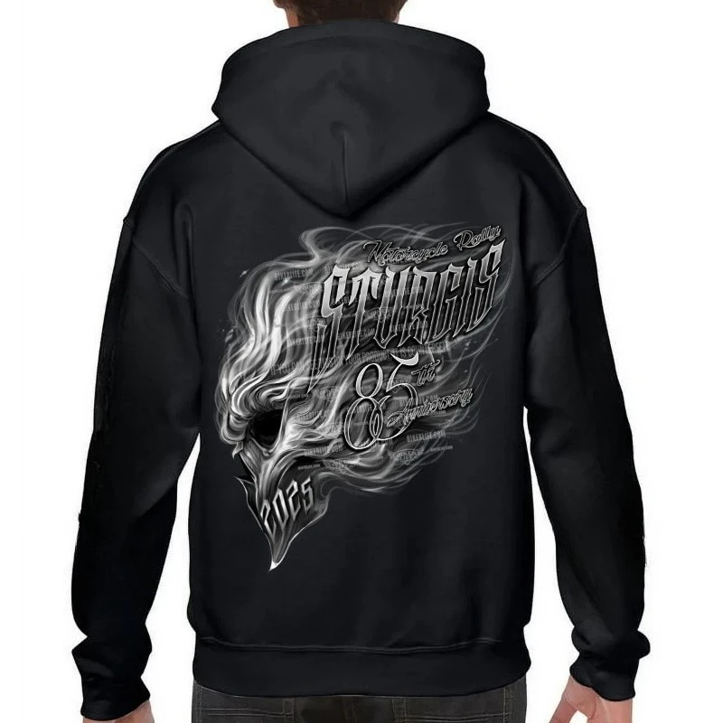 2025 Autumn and Winter Motorcycle Rally Smokin' Skull Pullover Hoodie High-end Luxury Is for Both Men and Women Top Y2k
2025 Autumn and Winter Motorcycle Rally Smokin' Skull Pullover Hoodie High-end Luxury Is for Both Men and Women Top Y2k