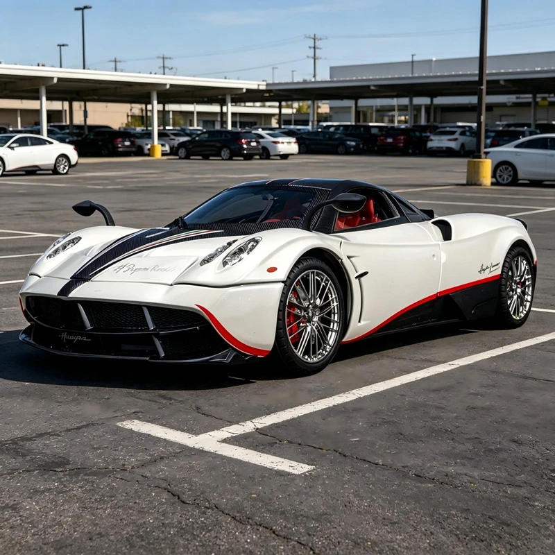 Модель Pagani из сплава металла в масштабе 1:18, двери и капот открываются, имитируются звуковые и световые эффекты, богатая детализация, высокое качество изготовления.
Модель Pagani из сплава металла в масштабе 1:18, двери и капот открываются, имитируются звуковые и световые эффекты, богатая детализация, высокое качество изготовления.