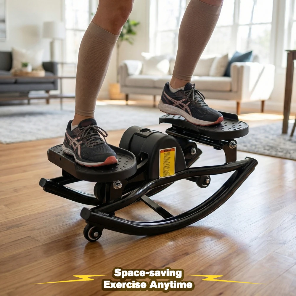 Ye Swing Stepper Machine - Easy Home Aerobic Fitness, Targets Waist & Legs in Compact Design, Foldable, Quiet, Family-Friendly
Ye Swing Stepper Machine - Easy Home Aerobic Fitness, Targets Waist & Legs in Compact Design, Foldable, Quiet, Family-Friendly