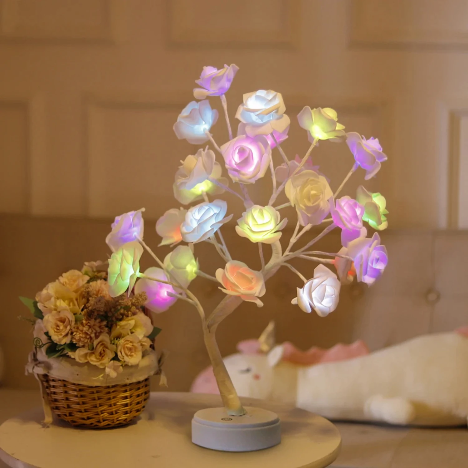 30 LED USB Rose Desk Lamp, Tree Lamp, Bedside Night Lamp, Birthday, Mother's Day Gift, Gift Girlfriend
30 LED USB Rose Desk Lamp, Tree Lamp, Bedside Night Lamp, Birthday, Mother's Day Gift, Gift Girlfriend