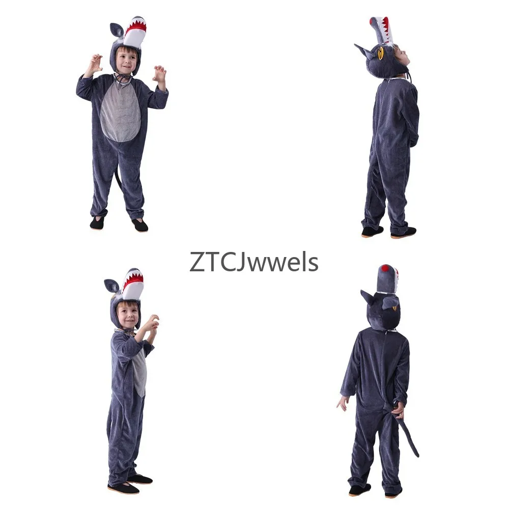 Cute Animal Wolf Costume Set Unisex Cosplay Pajamas For Halloween Birthday Party Role Play Performance
Cute Animal Wolf Costume Set Unisex Cosplay Pajamas For Halloween Birthday Party Role Play Performance