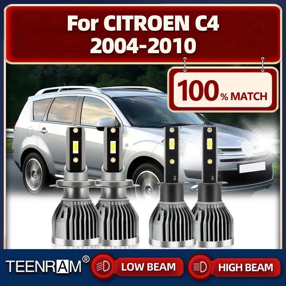 LED Car Headlight 40000LM Auto Head Lamps Bulbs With Fan 6000K White 12V For CITROEN C4 2004 2005 2006 2007 2008 2009 2010
LED Car Headlight 40000LM Auto Head Lamps Bulbs With Fan 6000K White 12V For CITROEN C4 2004 2005 2006 2007 2008 2009 2010