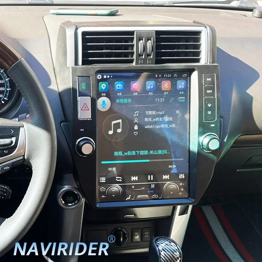 12,3-дюймовый экран Android для Toyota Prado 150 2014 2015 LC150, автомобильный радиоприемник, мультимедийный видеоплеер, головное устройство, GPS-навигация, Carplay
12,3-дюймовый экран Android для Toyota Prado 150 2014 2015 LC150, автомобильный радиоприемник, мультимедийный видеоплеер, головное устройство, GPS-навигация, Carplay