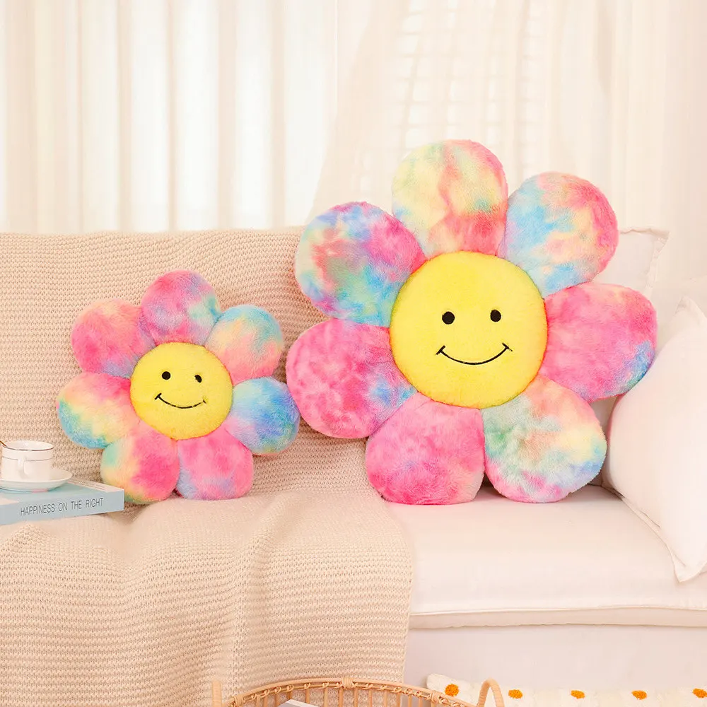 40/60cm Cartoon Colorful Sunflowers Plush Pillow Cushion Toy Kawaii Stuffed Plants Flowers Soft Kids Plushies Toys Room Decor
40/60cm Cartoon Colorful Sunflowers Plush Pillow Cushion Toy Kawaii Stuffed Plants Flowers Soft Kids Plushies Toys Room Decor