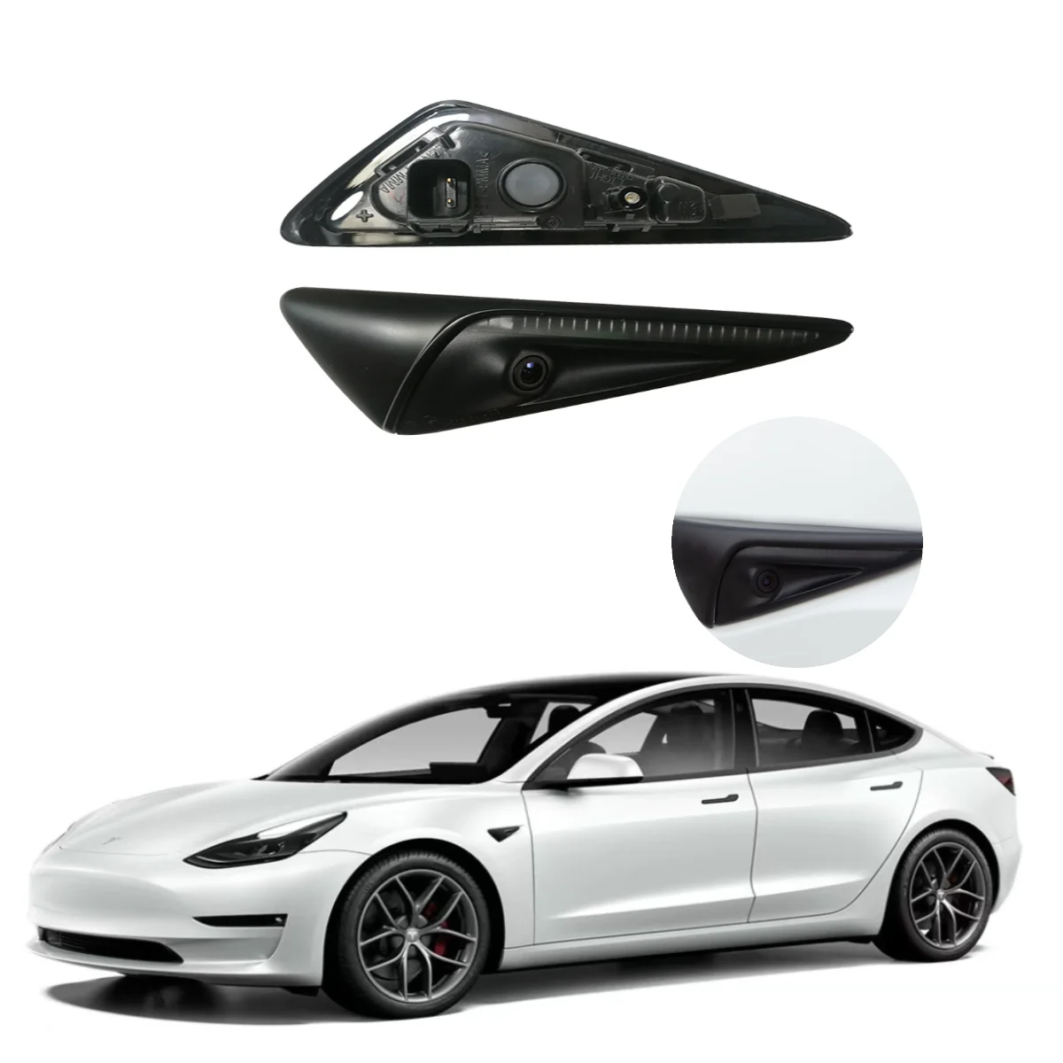 2021-2024 For Tesla Model 3/Y Front Fender Camera Side Turn Signal 1125107-05-J 1125106-05-J
2021-2024 For Tesla Model 3/Y Front Fender Camera Side Turn Signal 1125107-05-J 1125106-05-J