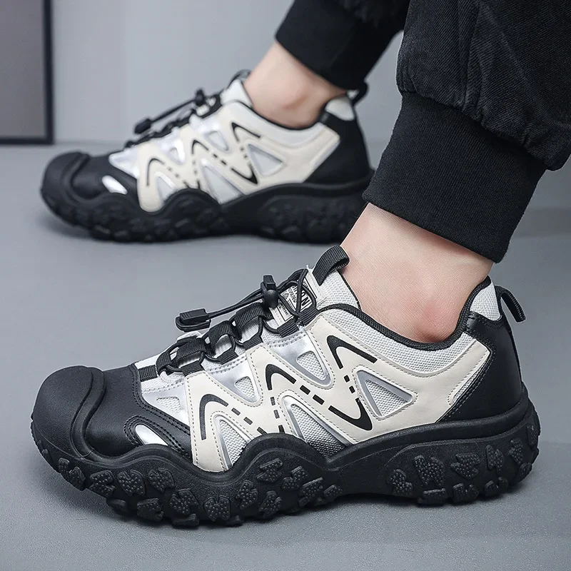 New Korean version outdoor men's hiking sports shoes anti slip men's casual walking shoes Large size men's shoes
New Korean version outdoor men's hiking sports shoes anti slip men's casual walking shoes Large size men's shoes