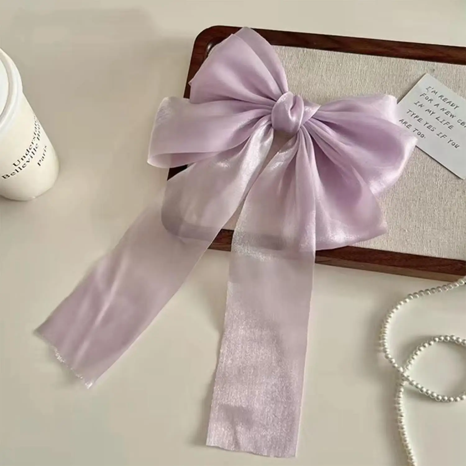 Elegant Mesh Bow Spring Clip Women Girl Blue Pink Purple Hair Pin Sweet Ribbon Barrettes Hairpins Headwear Hair Accessories
Elegant Mesh Bow Spring Clip Women Girl Blue Pink Purple Hair Pin Sweet Ribbon Barrettes Hairpins Headwear Hair Accessories