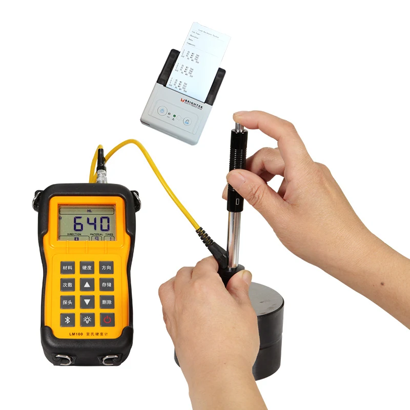 YUSHI LM100 DC/DL/C/D Multi Probe Leeb Hardness Tester Steel Digital Metal Portable Durometer Hardness Tester
YUSHI LM100 DC/DL/C/D Multi Probe Leeb Hardness Tester Steel Digital Metal Portable Durometer Hardness Tester