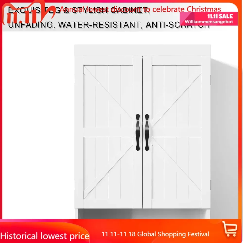 Bathroom Cabinet With Adjustable Shelves, Space Saving 2-door Metal Strip, Bathroom Cabinet
Bathroom Cabinet With Adjustable Shelves, Space Saving 2-door Metal Strip, Bathroom Cabinet