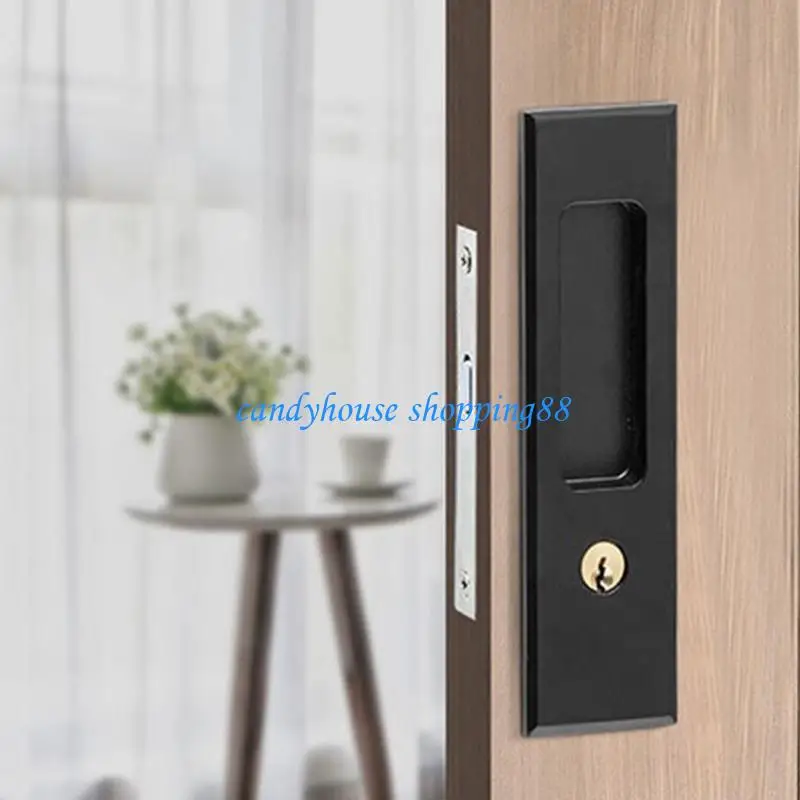 D7YE Passage Door Lever Heavy Duty Square Sliding Door Handles Hall Closet Locking Door Lever for Bedroom Balcony Door
D7YE Passage Door Lever Heavy Duty Square Sliding Door Handles Hall Closet Locking Door Lever for Bedroom Balcony Door