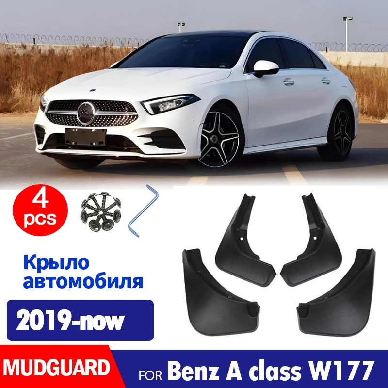 Car Mudflaps for Mercedes-Benz A-Class W177 A180 A200 A220 A250 2019-2025 Mudguard Fender Mud Flap Guard Splash 4pcs Accessories
Car Mudflaps for Mercedes-Benz A-Class W177 A180 A200 A220 A250 2019-2025 Mudguard Fender Mud Flap Guard Splash 4pcs Accessories