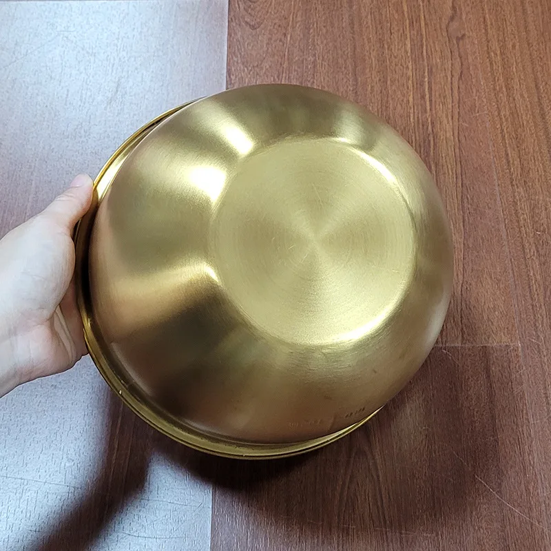 Korean 304 Stainless Steel Cold Noodle Bowl High Value with Scale Commercial Fruit Salad Bowl Mixed with Rice Bowl
Korean 304 Stainless Steel Cold Noodle Bowl High Value with Scale Commercial Fruit Salad Bowl Mixed with Rice Bowl