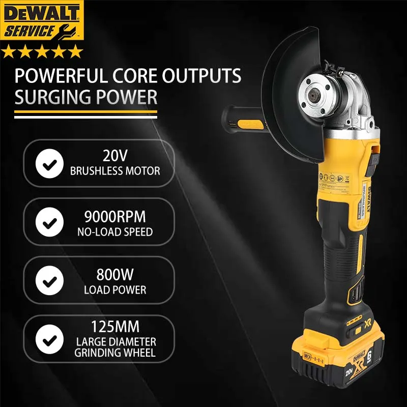 Dewalt DCG405 125 мм с плоской головкой, беспроводная электрическая угловая шлифовальная машина, 18 В, литиевая батарея, бесщеточные инструменты, режущий станок, электроинструмент
Dewalt DCG405 125 мм с плоской головкой, беспроводная электрическая угловая шлифовальная машина, 18 В, литиевая батарея, бесщеточные инструменты, режущий станок, электроинструмент