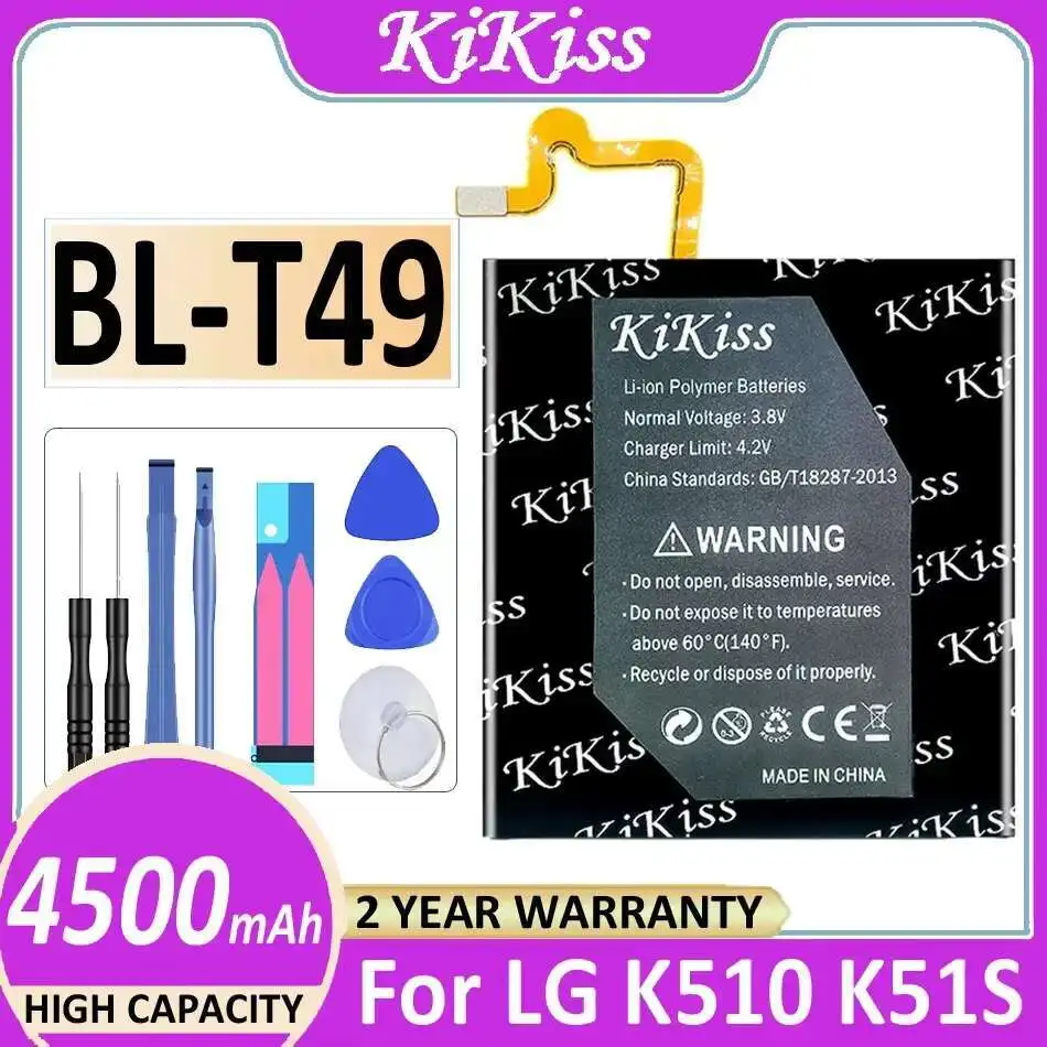 Для LG K510 K51S LM-K410BMW LM-K510BMW LM-K510HM долговечный аккумулятор для мобильного телефона 4500 мАч Премиум замена BL-T49
Для LG K510 K51S LM-K410BMW LM-K510BMW LM-K510HM долговечный аккумулятор для мобильного телефона 4500 мАч Премиум замена BL-T49