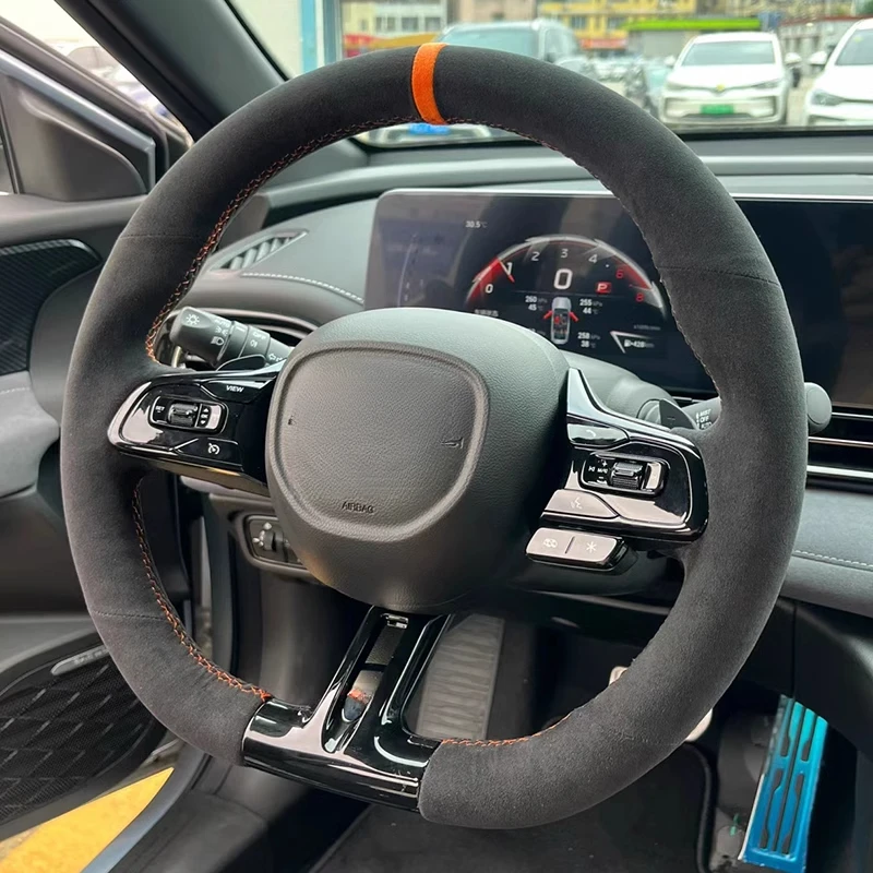 For 2024 GAC E8 Emkoo GS4 GS3 Emzoom Hand-Stitched Genuine Leather Steering Wheel Cover Full Wrap
For 2024 GAC E8 Emkoo GS4 GS3 Emzoom Hand-Stitched Genuine Leather Steering Wheel Cover Full Wrap