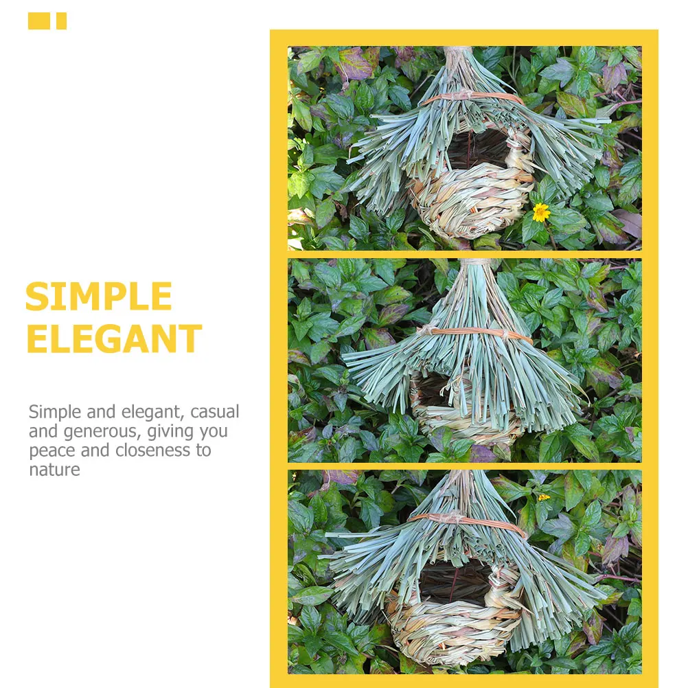 Bird's Nest Decorations Delicate Hanging Mini Suspending Parrot Decorative Unique Manual
Bird's Nest Decorations Delicate Hanging Mini Suspending Parrot Decorative Unique Manual