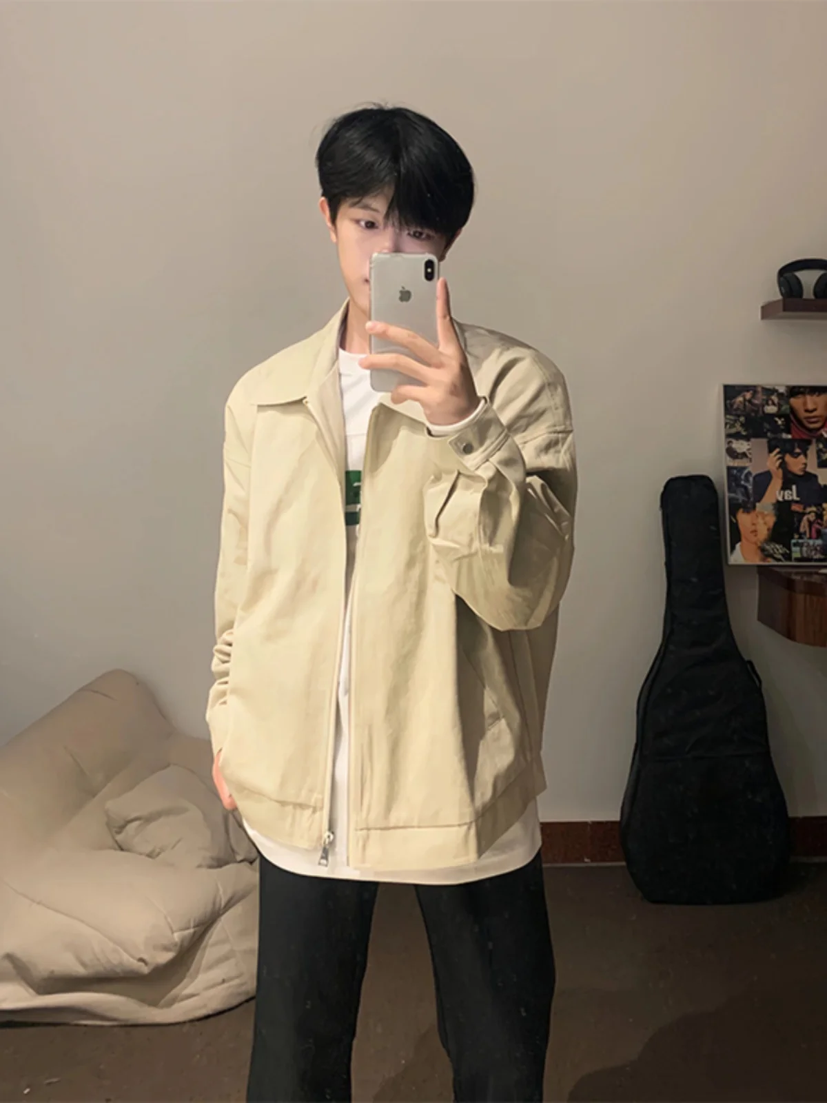 Мужская куртка Color Cleanfit с мягкой подкладкой, в стиле американского пилота, спортивная, бейсбольная, с застежкой-молнией, повседневная верхняя одежда
Мужская куртка Color Cleanfit с мягкой подкладкой, в стиле американского пилота, спортивная, бейсбольная, с застежкой-молнией, повседневная верхняя одежда