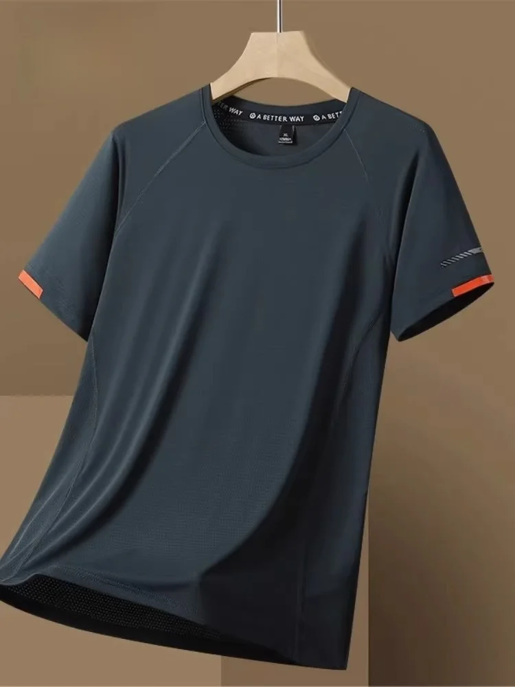 Spirit Men's round Ne ort Sve T-irt Casual Breathable Qui Dry Summer Sportswear Loose Fit Comfortable Top
Spirit Men's round Ne ort Sve T-irt Casual Breathable Qui Dry Summer Sportswear Loose Fit Comfortable Top