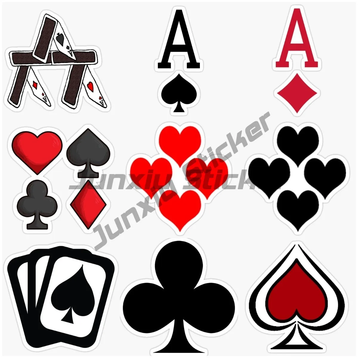 Peach Heart, Plum Blossom Cards Poker Car Stickers Suitable for Refrigerators Computers Motorcycles Vinyl Self-adhesive Stickers
Peach Heart, Plum Blossom Cards Poker Car Stickers Suitable for Refrigerators Computers Motorcycles Vinyl Self-adhesive Stickers