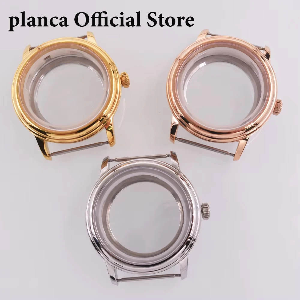 40mm Polishing Sapphire Glass Fit NH35 NH36 Movement Gold/Rose gold/Silver Watch Case
40mm Polishing Sapphire Glass Fit NH35 NH36 Movement Gold/Rose gold/Silver Watch Case