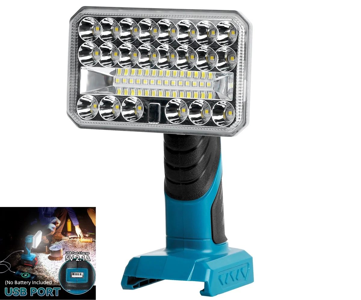 2000LM Cordless LED Work Light for Bosch 18V, USB-A 2.1A Fast Charging, Jobsite, Car Repair, Camping, Emergency (No Battery)
2000LM Cordless LED Work Light for Bosch 18V, USB-A 2.1A Fast Charging, Jobsite, Car Repair, Camping, Emergency (No Battery)