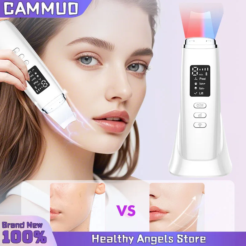 Ultrasonic Skin Scrubber Ion Deep Face Cleaning Peeling Blackhead Ultrasonic Facial Acne Cleaner Facial Lifting Shovel Scrubber
Ultrasonic Skin Scrubber Ion Deep Face Cleaning Peeling Blackhead Ultrasonic Facial Acne Cleaner Facial Lifting Shovel Scrubber