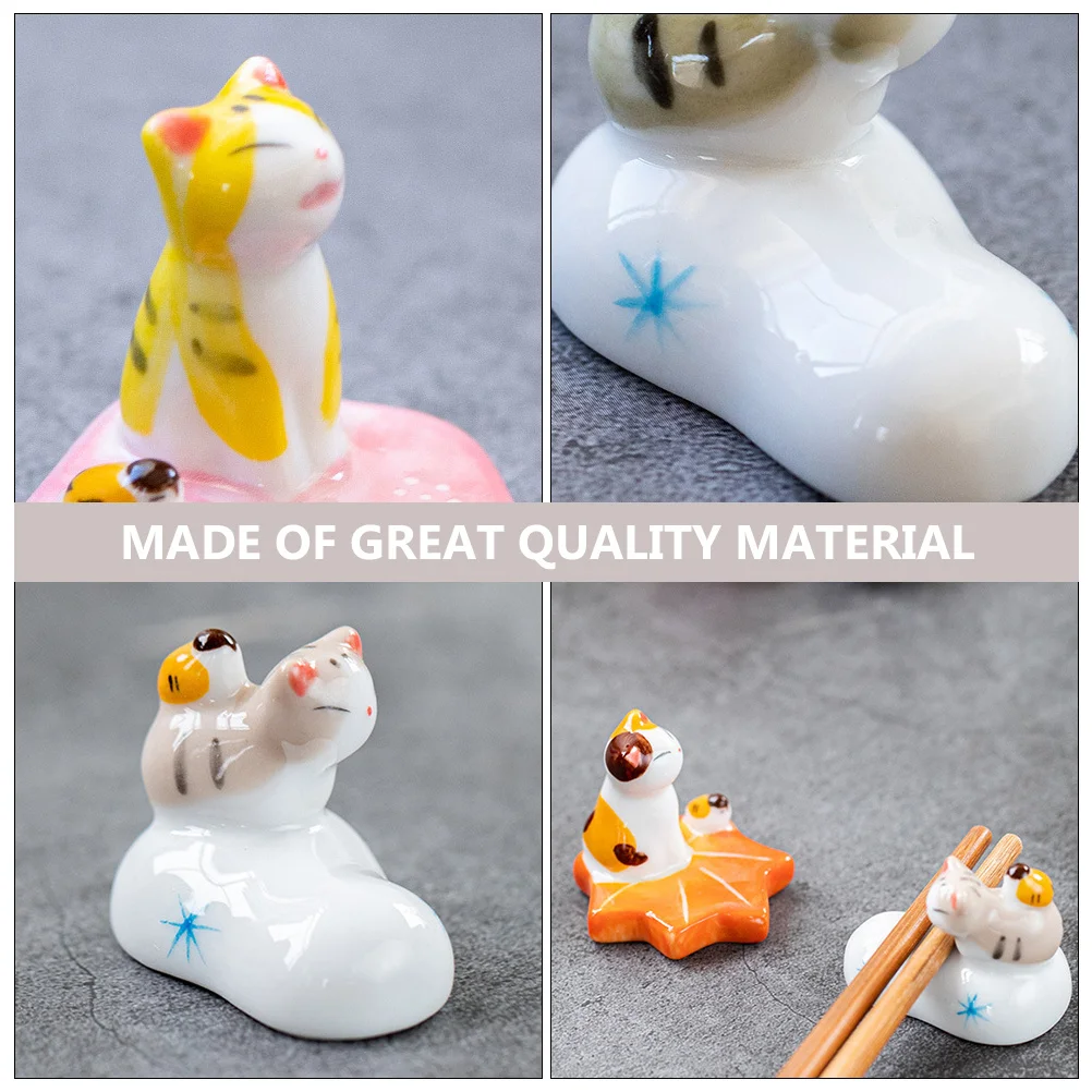 2Pcs Cat Shape Ceramic Chopstick Stand Decorative Tableware Rack for Banquet Birthday Party Home Kitchen Ceramic Chopstick
2Pcs Cat Shape Ceramic Chopstick Stand Decorative Tableware Rack for Banquet Birthday Party Home Kitchen Ceramic Chopstick