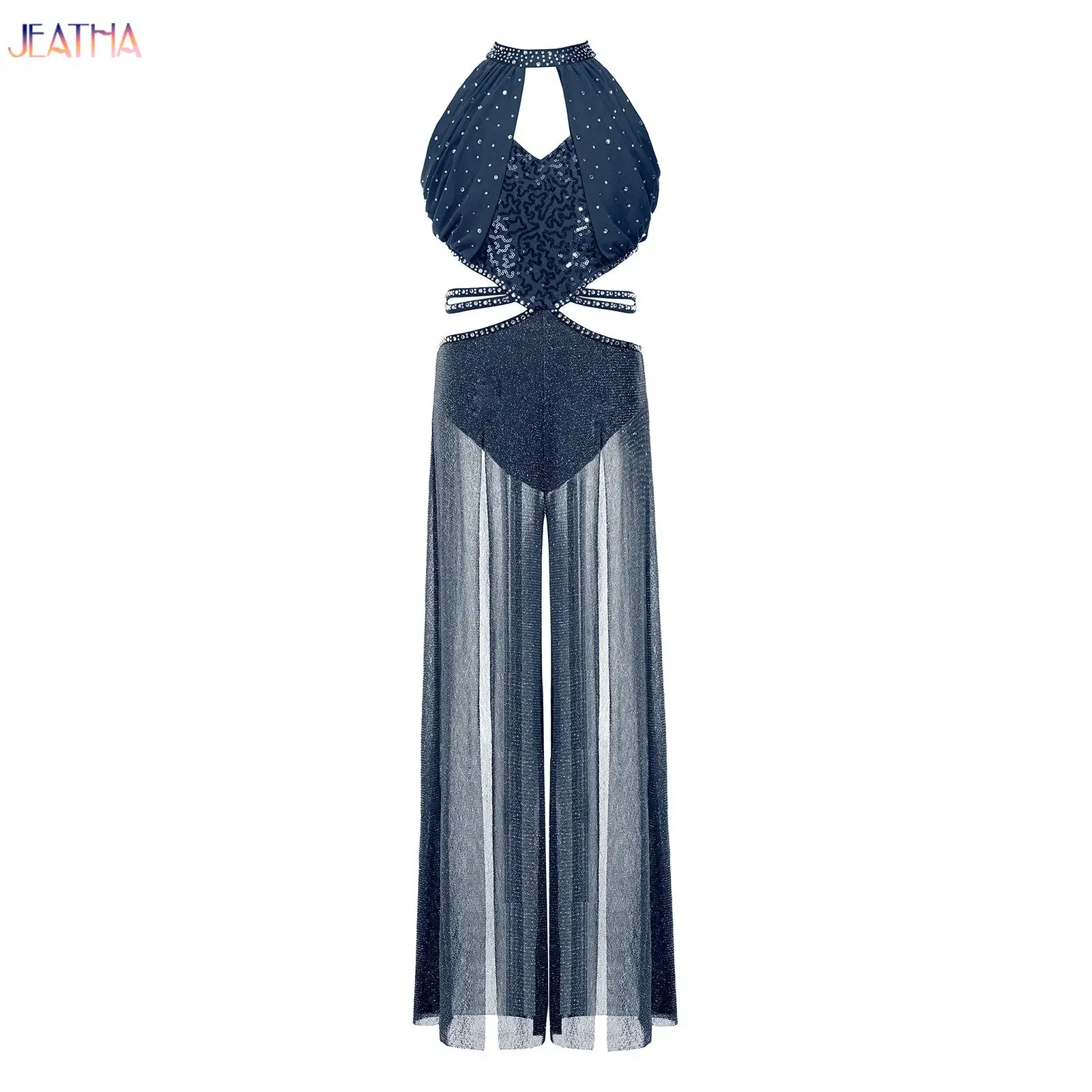 Kids Girls Modern Lyrical Dance Jumpsuit Sheer Mesh Briefs Bodysuit Ballet Acrobatics Gymnastics Artistic Skating Costume
Kids Girls Modern Lyrical Dance Jumpsuit Sheer Mesh Briefs Bodysuit Ballet Acrobatics Gymnastics Artistic Skating Costume