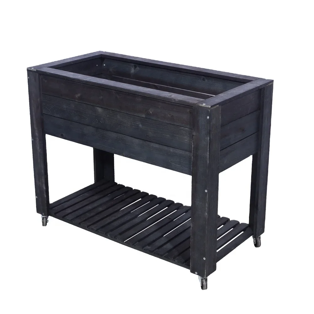 Caoxian Huashen Wooden Garden Planter Boxes Raised Garden Bed With Legs For Planting Flowers Vegetables & Herbs
Caoxian Huashen Wooden Garden Planter Boxes Raised Garden Bed With Legs For Planting Flowers Vegetables & Herbs