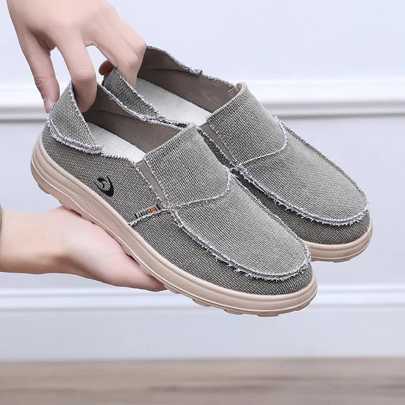 2025 Spring Autumn New Shoes for Men Casual Canvas Shoes One Step Fashion Breathable Lightweight Flat Lazy Shoes Men Flats
2025 Spring Autumn New Shoes for Men Casual Canvas Shoes One Step Fashion Breathable Lightweight Flat Lazy Shoes Men Flats