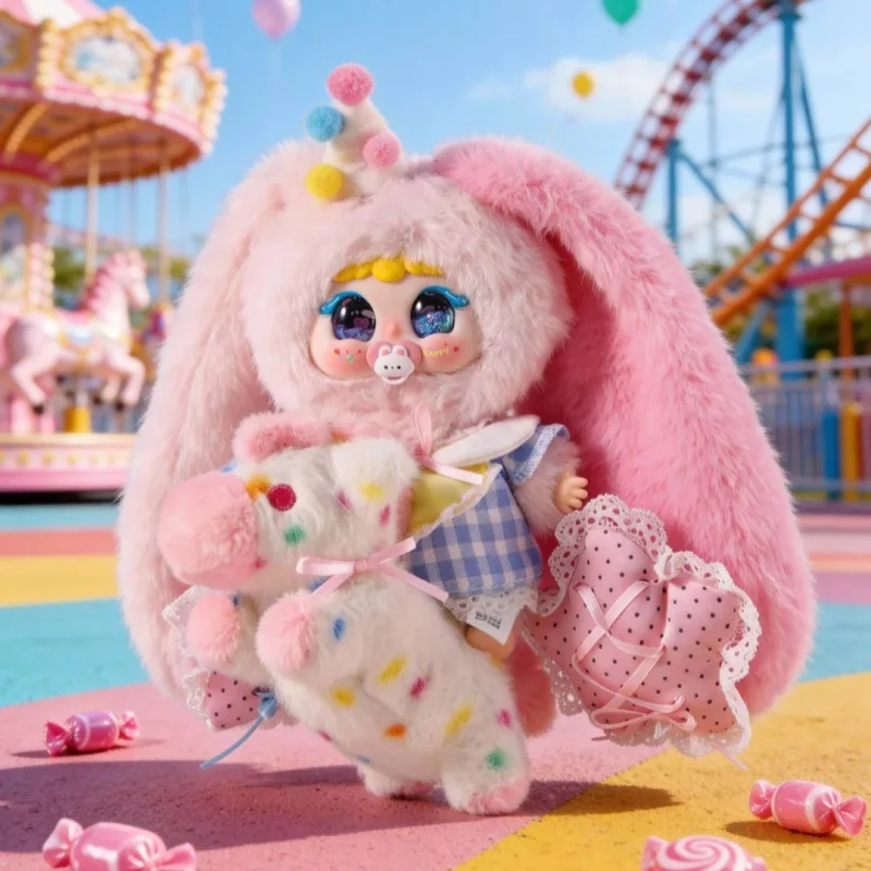 Genuine Jiimo Rolling Amusement Park Series Mystery Box Lovely Bunny Soft Vinyl Plush Doll Figurine Desktop Decor Surprise Gift
Genuine Jiimo Rolling Amusement Park Series Mystery Box Lovely Bunny Soft Vinyl Plush Doll Figurine Desktop Decor Surprise Gift