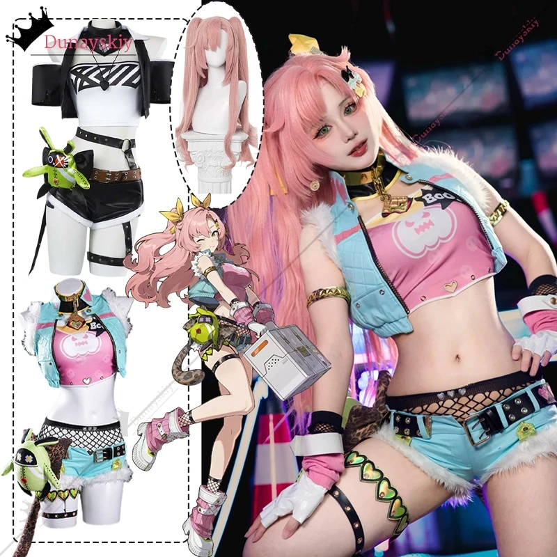 Николь Демара Косплей Новый розовый/черный костюм Zenless Zone Zero Карнавальная форма Парик Обувной костюм Хэллоуин Маскировка для взрослых женщин
Николь Демара Косплей Новый розовый/черный костюм Zenless Zone Zero Карнавальная форма Парик Обувной костюм Хэллоуин Маскировка для взрослых женщин