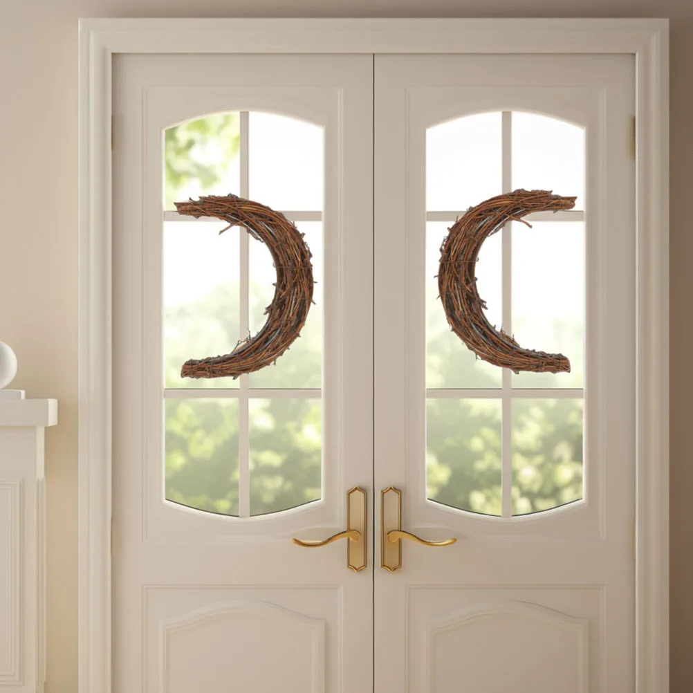 4pcs 25Cm Natural Rattan Wreaths Moon Shape Diy Wreath Forms For Crafts Grapevine Garland Wedding Home Decor Holiday Party
4pcs 25Cm Natural Rattan Wreaths Moon Shape Diy Wreath Forms For Crafts Grapevine Garland Wedding Home Decor Holiday Party